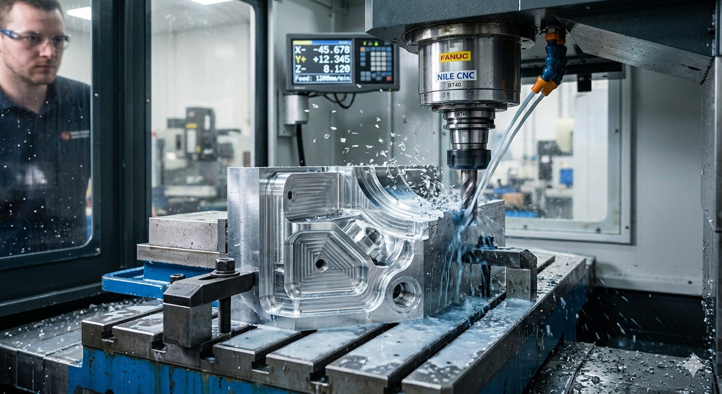 Precision CNC Milling Operations